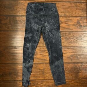 lululemon athletica Dark Tie-Dye Leggings